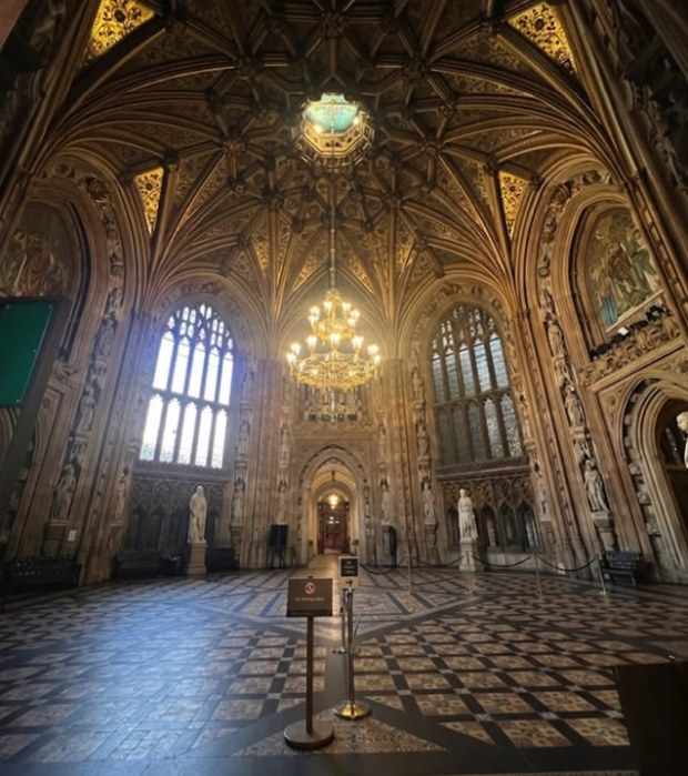 Central Lobby under its fan
vault