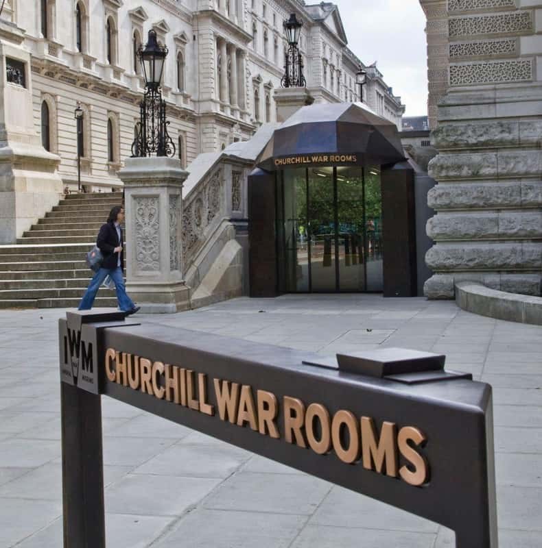 Churchill War Rooms Entry and Political Audio Tour